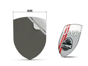 Jeep Stickers Pare-Brise Perso Max Durable Style Pro